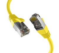 EFB-Elektronik Câble patch RJ45 CAT8.1 jaune 0,25 m S/FTP PIMF