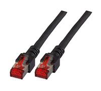 EFB-Elektronik Câble Patch RJ45 S/FTP Cat.6 LSZH Noir 0,5 m