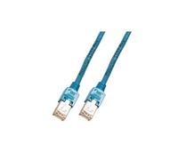 EFB Elektronik Câble Patch RJ45 S/UTP Cat5e 2m Bleu, Connecteurs RJ45 Mâle, PVC, TIA/EIA 568B, Référence K8704.2