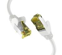 EFB-Elektronik - Câble réseau Cat.6a 10 m S/FTP PIMF RJ45 jusqu'à 10 Gbit Blanc