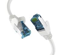 EFB Elektronik Câble Réseau EC020200142 Cat7 S/FTP (S-STP) 15m, RJ-45 Mâle vers RJ-45 Mâle, Contacts Or, 10000 Mbit/s, 600 MHz, Blanc, LSZH