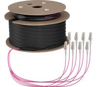 EFB Elektronik Câble trunk U-DQ ZN BH OM4 8G 1x8 LC-LC 120m Dca LSZH