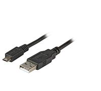 EFB-Elektronik Câble USB 2.0 A-Micro-B 5 Broches mâle 0,5 m Noir