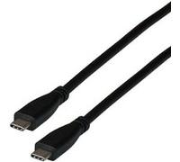 EFB Elektronik EBUSBC40-TB40G.0,8 câble USB USB4 Gen 3x2 0,8 m USB C Noir