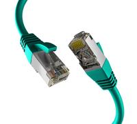 EFB Elektronik Câble Réseau Cat8.1 S/FTP (S-STP) 3m Vert, Connecteurs RJ-45 Plaqué Or, 40000 Mbit/s, 2000MHz, PoE, LSZH, Cuivre, AWG 26/7