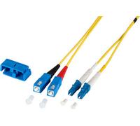 EFB-Elektronik Cavalier duplex LC-SC 9/125µ, G657.A2 insensible à la courbure, LSZH, jaune, 2.0mm, 0 Fabricant : EFB Elektronik (O0360BI.0,5)