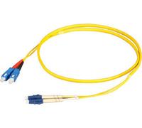 EFB-Elektronik Cavalier duplex LC-SC 9/125µ, OS2, LSZH,jaune, Flat Twin 3x5mm, 50m Fabricant : EFB Elektronik (O0360FT.50)