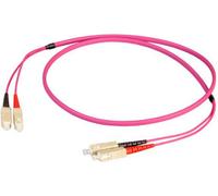 EFB-Elektronik Cavalier duplex SC-SC 50/125µ, OM4, LSZH,erika violet, Flat Twin 3x5mm, 50m Fabricant : EFB Elektronik (O0318FT.50)