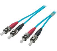 EFB-Elektronik Cavalier duplex ST-ST 50/125µ, OM3, LSZH, aqua, 3.0mm, 5m Fabricant : EFB Elektronik (O7013.5)