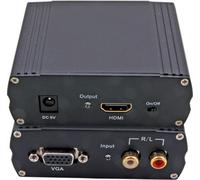 EFB Elektronik Convertisseur VGA+ Audio vers HDMI Ordinateur analogique-numérique ou autre EFB Elektronik