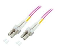 EFB-Elektronik Cordon de raccordement LC multi-mode (M) pour LC multi-mode (M) 25 m fibre optique 50 - 125 microns OM4 sans… G