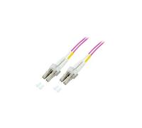 EFB-Elektronik Cordon de raccordement LC multi-mode (M) pour LC multi-mode (M) 25 m fibre optique 50 - 125 microns OM4 sans… G