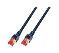 EFB-Elektronik - Cordon de raccordement - RJ-45 (M) pour RJ-45 (M) - 0.25 m - SFTP - CAT 6 - démarré, sans halogène - noir