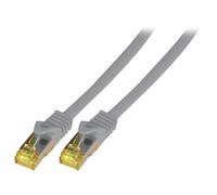 EFB-Elektronik - Cordon de raccordement - RJ-45 (M) pour RJ-45 (M) - 30 m - SFTP, PiMF - CAT 7 - démarré, sans halogène, moulé - gris