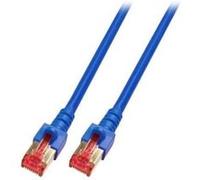 EFB-Elektronik Cordon de raccordement RJ-45 (M) pour RJ-45 (M) 5 m SFTP CAT 6 sans halogène, moulé bleu G