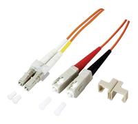 Duplex connecteur lc sc 9 125µ monomode os2 2m jaune o0360.2