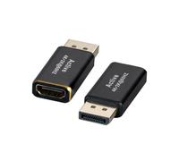 EFB Elektronik EB484-4K60 Adaptateur DisplayPort 1.2 Mâle vers HDMI Femelle Noir - Conversion Vidéo Actif, 60Hz, HDCP