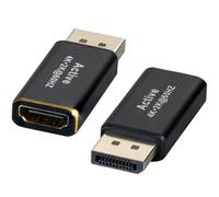 EFB Elektronik EB484-4K60 changeur de genre de câble DisplayPort HDMI Noir