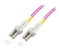 EFB-Elektronik ECOFIBER - Câble réseau - LC multi-mode (M) pour LC multi-mode (M) - 10 m - 10 m - fibre optique - 50 / 125 microns - violet
