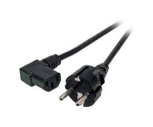 efb_elektronik EFB-Elektronik Câble d'alimentation 5,0 m noir avec fiche de protection/prise froide EK534.5 Quantité:1