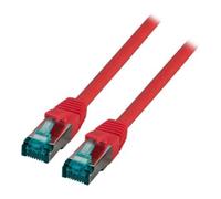 efb_elektronik EFB-Elektronik Câble de raccordement Cat.6A S/FTP RJ45 EC6000A 3m rouge Quantité:1