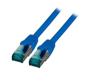 efb_elektronik EFB-Elektronik Câble patch Cat.6A S/FTP RJ45 EC6000A 3m bleu Quantité:1