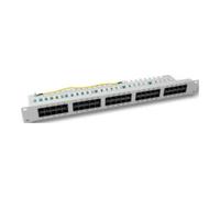 efb_elektronik EFB-Elektronik Patch panel ISDN 19" 50 ports, non blindé 37595.2 Quantité:1