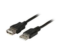 efb_elektronik EFB-Elektronik Rallonge USB 2.0 1,8 m gris A-A M/F K5248.1, 8V2 Quantité:1