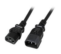 EFB Elektronik EK503.5 câble électrique Noir 5 m Coupleur C14 Coupleur C13