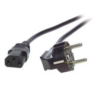 EFB Elektronik EK504.1V2 câble électrique Noir 1 m CEE7/7 Coupleur C13