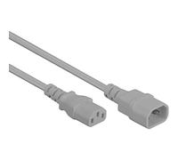 EFB-Elektronik EK507.5 câble électrique Gris 5 m Coupleur C14 Coupleur C13 - Cables électriques (5 m, Male Connector/Female Connector, Coupleur C14, Coupleur C13, Gris)