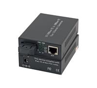 EFB Elektronik EL028V2 convertisseur de support réseau 1000 Mbit/s Noir