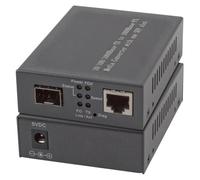 Efb elektronik el029 1000mbit s multimode, monomode noir convertisseur de support réseau