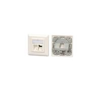 EFB Elektronik ET-25085V2 RJ-45 Blanc Prise de Courant