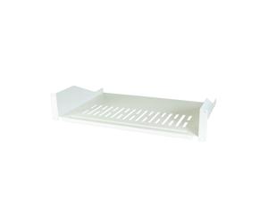 EFB Elektronik Étagère Rack 19" 2U Gris, Charge Max. 22kg, Profondeur 400mm, avec Kit de Montage, Réf. 691650GR.2B (482.6x400x89mm)