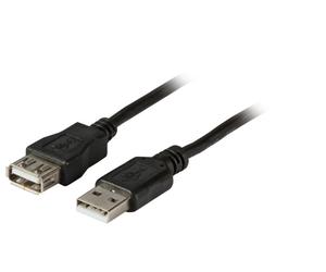 EFB Elektronik K5428SW.0,5V2 câble USB USB 2.0 0,5 m USB A Noir