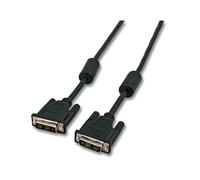 EFB Elektronik K5433.3 : Câble DVI-D Mâle/Mâle 3 mètres, noir, connecteurs DVI-D, code SH 84733080