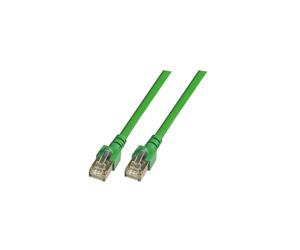 EFB Elektronik K5460.1,5 : Câble Réseau Cat5e SF/UTP (S-FTP) 1.5m Vert RJ-45 Mâle/Mâle 1000 Mbit/s 100 MHz AWG 26/7 PVC