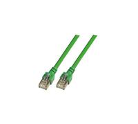 EFB Elektronik K5460.2 : Câble réseau RJ45 S/FTP Cat5e Vert 2m, SF/UTP (S-FTP), Connecteurs mâles, Gaine PVC, Code SH 84733080