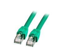 EFB Elektronik K5528GN.3 : Câble Réseau Cat8.1 S/FTP (S-STP) 3m Vert, Connecteurs RJ-45 Mâle, 40Gbps, 2000MHz, LSZH, Cuivre, AWG 24/7, 8mm