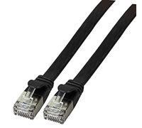 EFB Elektronik K5545SW.0,5 câble de réseau 0,5 m Cat6a U/FTP (STP) Noir - Câbles de réseau (0,5 m, Cat6a, U/FTP (STP), RJ-45, RJ-45, Noir)