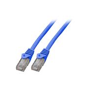 EFB Elektronik K8104BL.1,5 Câble Réseau Cat6 U/UTP (UTP) 1.5m Bleu RJ-45 Contacts Or, CCA, LSZH, 5000 Mbit/s, 250MHz, AWG24/7, Ø 5.9mm