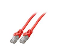 EFB Elektronik K8104RT.15 Câble Réseau Cat6 U/UTP 15m Rouge, Connecteurs RJ-45 Plaqué Or, 5000 Mbit/s, LSZH, AWG 24/7, 250MHz, IEC-60603-7-5