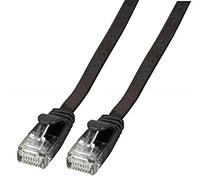EFB Elektronik K8107SW.1,5 câble de réseau 1,5 m Cat6a U/UTP (UTP) Noir - Câbles de réseau (1,5 m, Cat6a, U/UTP (UTP), RJ-45, RJ-45, Noir)