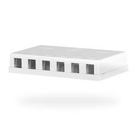 EFB Elektronik EC020400006 Boîte de Jonction Réseau RJ-45 6 Ports Blanc
