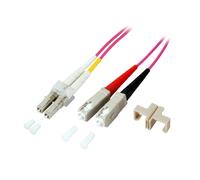 Efb Elektronik Lc-sc 50/125µ Câble De Fibre Optique 1 M Om4 Rose