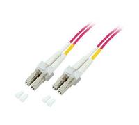 EFB Elektronik LWL Duplex Patchkabel LC - LC 0,5m 50/12 câble InfiniBand et à fibres optiques Violet