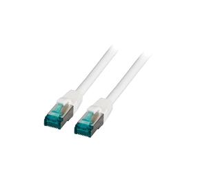 EFB Elektronik MK6001.5W Câble Réseau Cat6a S/FTP 5m Blanc RJ-45 Plaqué Or LSZH 10GBase-T 500MHz AWG27/7