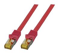 EFB Elektronik MK7001.0,25R câble de réseau 0,25 m Cat6a S/FTP (S-STP) Rouge - Câbles de réseau (0,25 m, Cat6a, S/FTP (S-STP), RJ-45, RJ-45, Rouge)