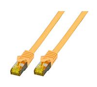 EFB-Elektronik MK7001.1,5Y RJ45 câble réseau, Patchcâble Cat 6a (Rohcâble Cat 7) S/FTP 1.50m Jaune F